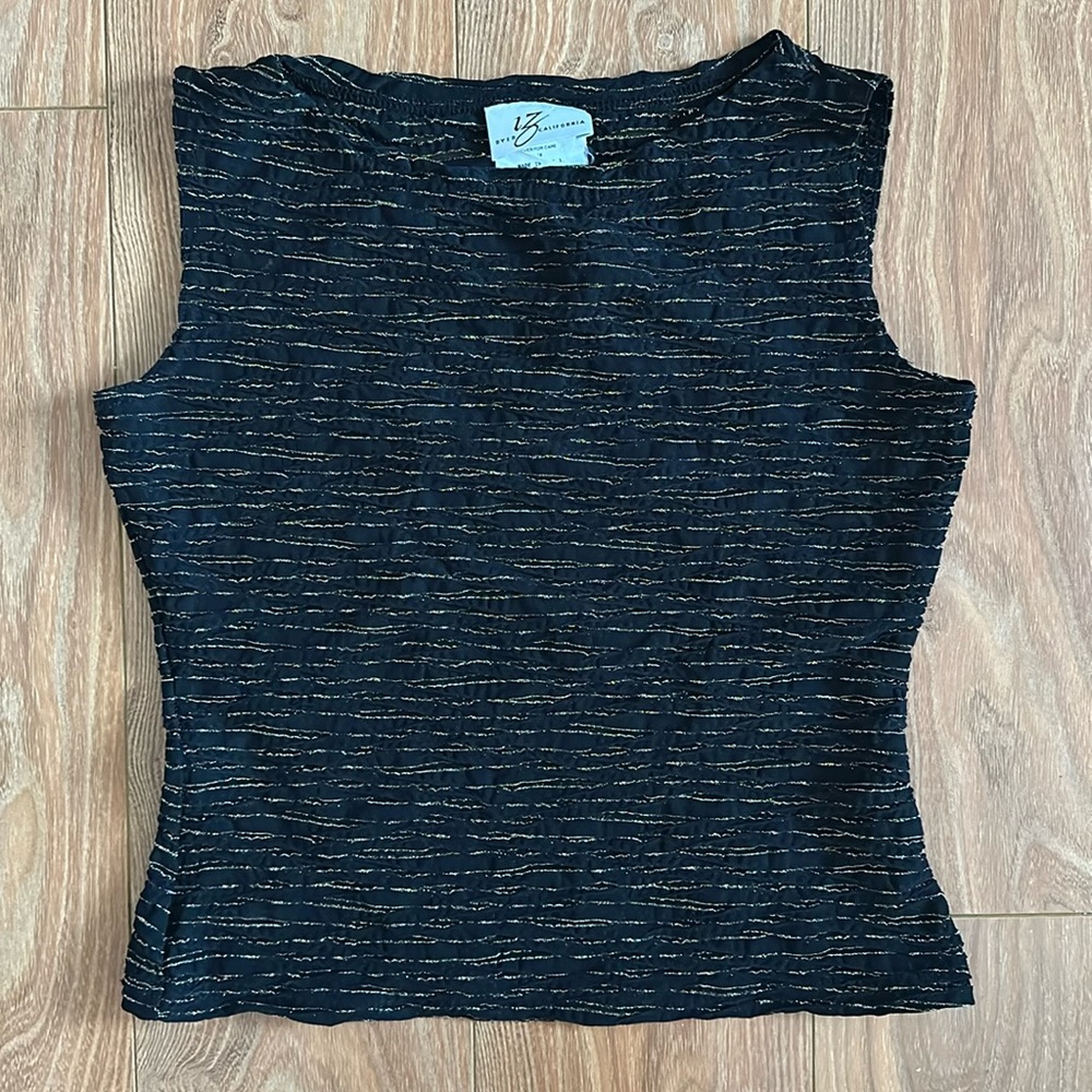Vintage Byer California High Neck Tank Top